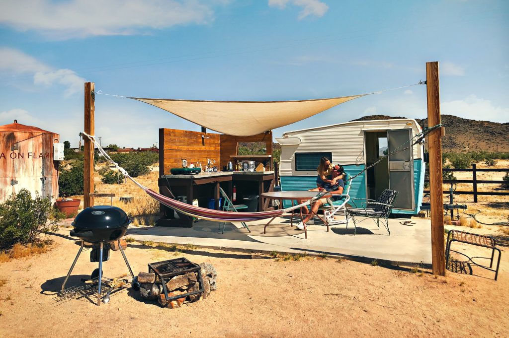 Glamping in Joshua Tree