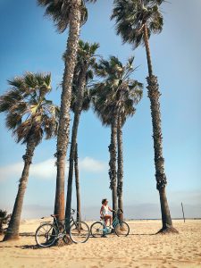 Venice Boardwalk fietstocht, Los Angeles