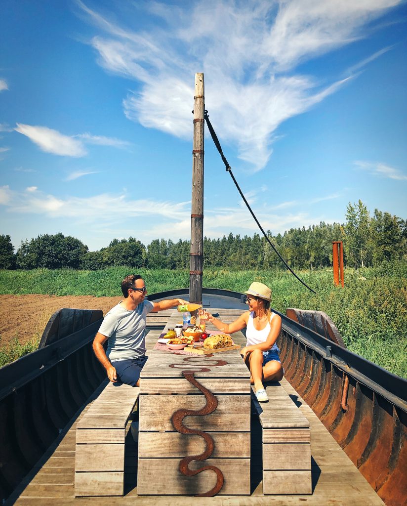 Genieten van een heerlijke picknick