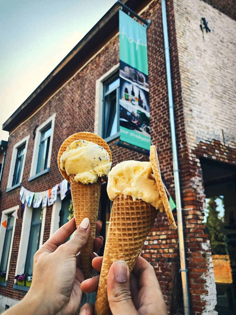 Een ijsje van Het Hof in Vlaams-Brabant