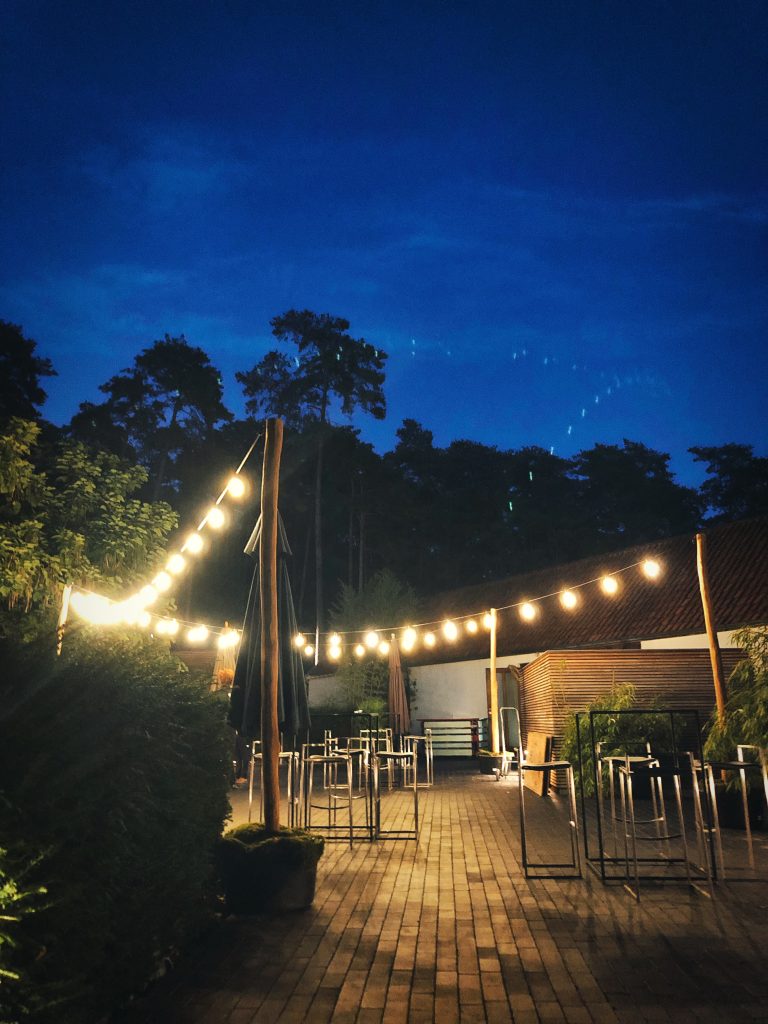 Gezellig terras Gasthof Ter Venne