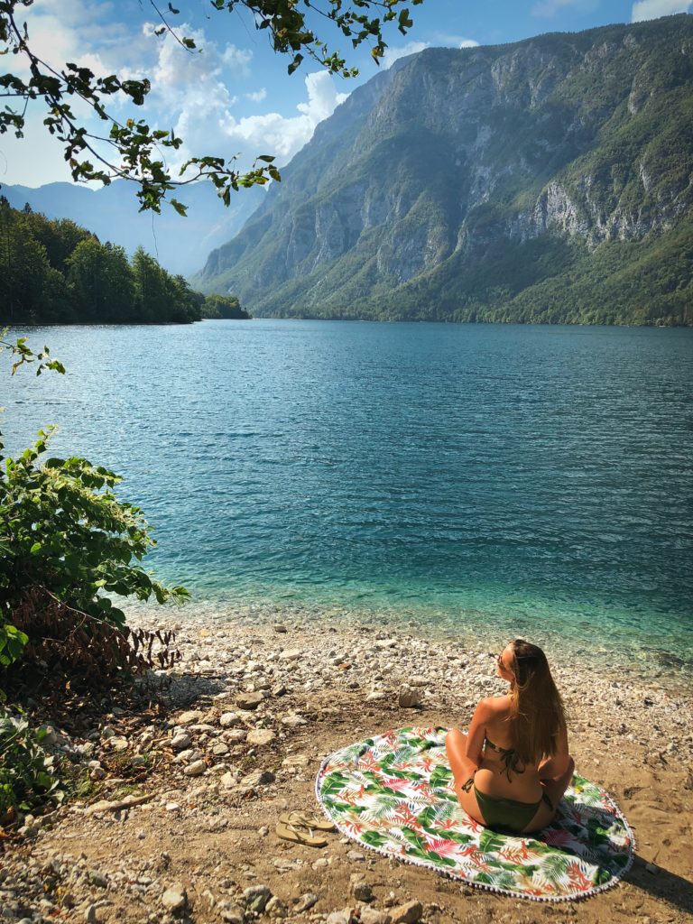 Lake Bohinj Slovenië