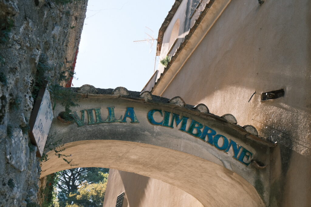 Entrance of Villa Cimbrone
