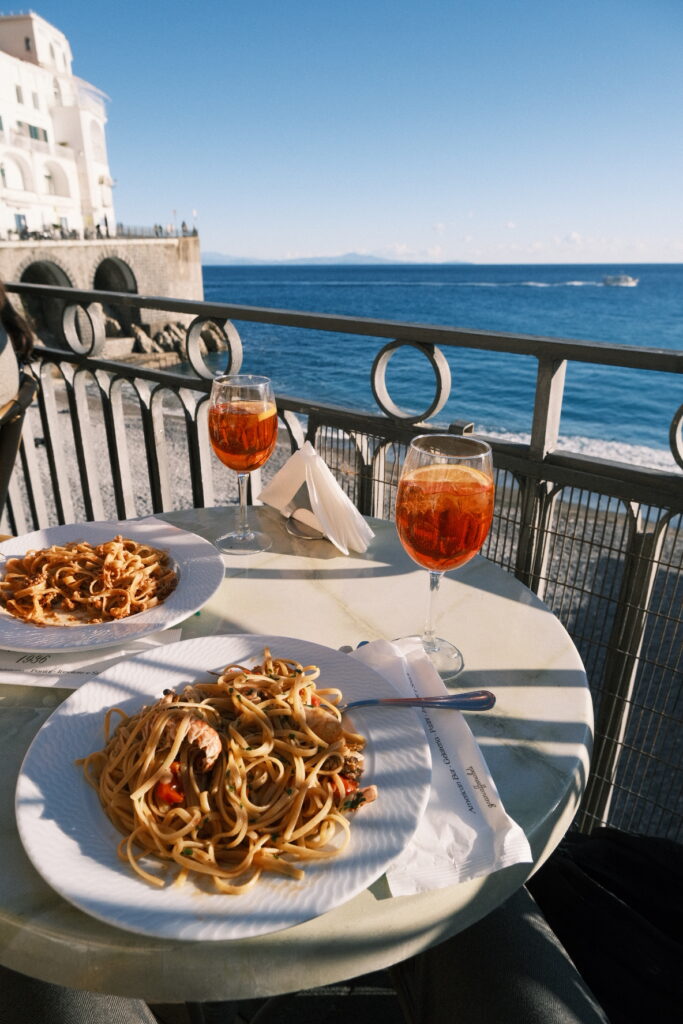 Pasta in Amalfi