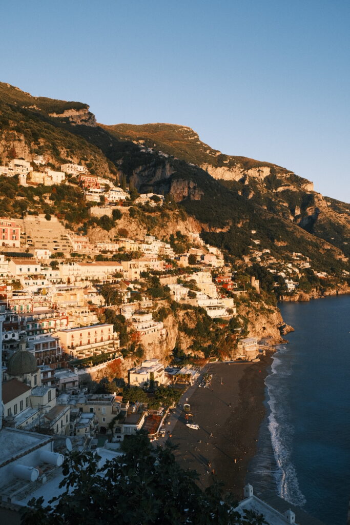A sunkissed moment in Positano