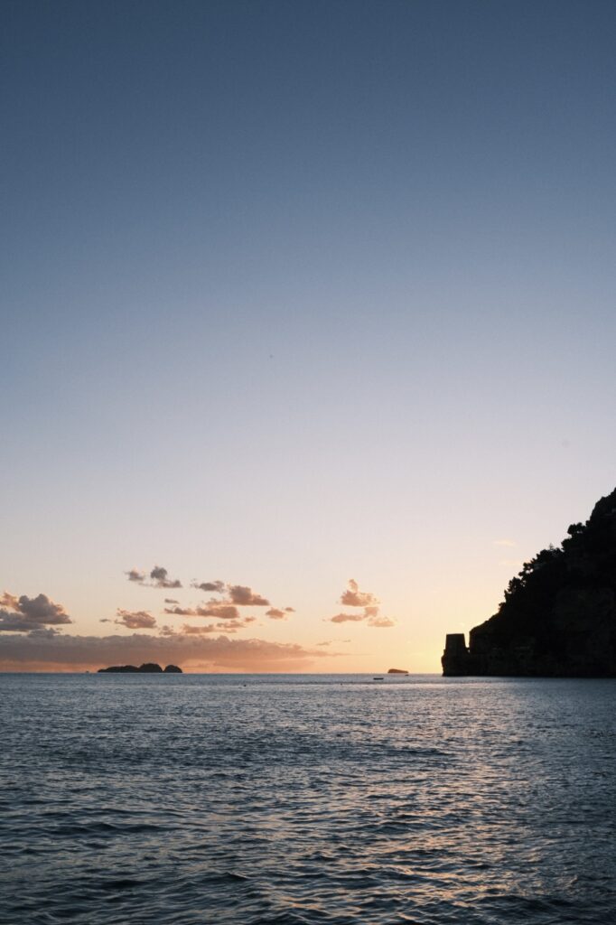 Sunset on the Amalfi Coast