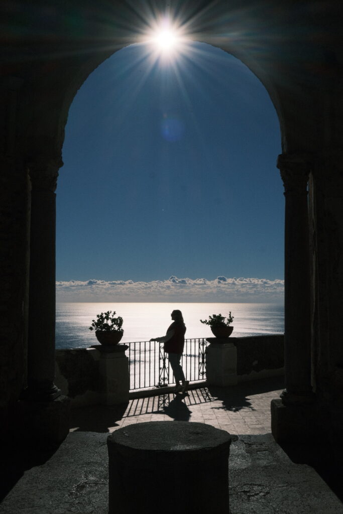 Ravello viewpoint over Amalfi Coast