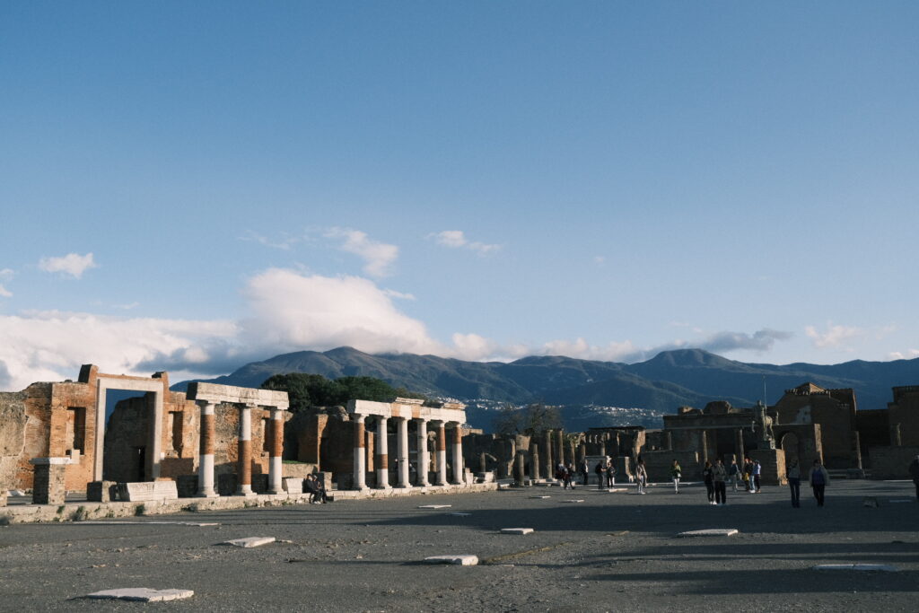 Overview on the Forum of Pompei