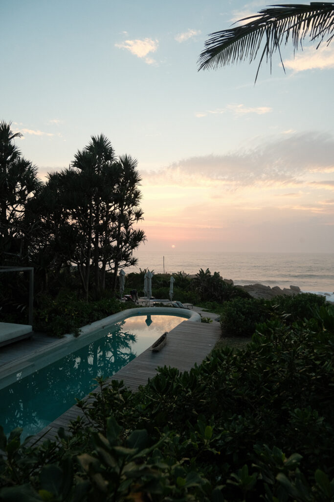 Sunrise in Ballito, Durban